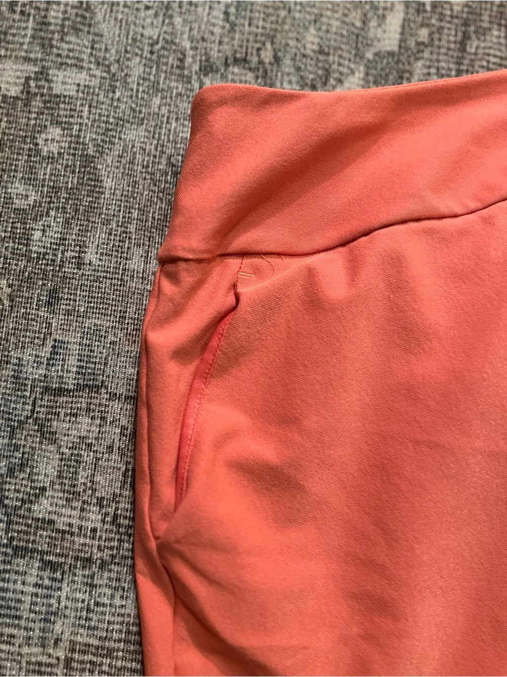 adidas Coral Pink Pull-On Golf Athletic Skort - Size Small